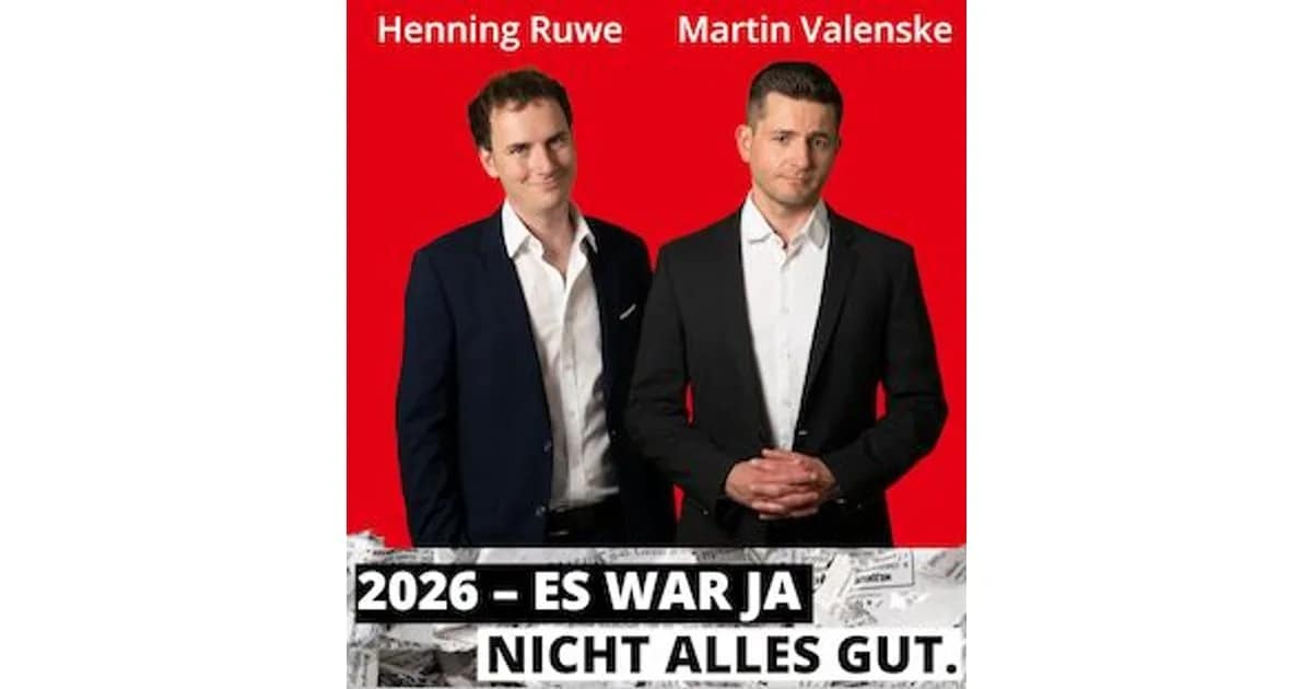 Ruwe & Valenske - Jahresrückblick 2026 - es war ja nicht alles gut event image