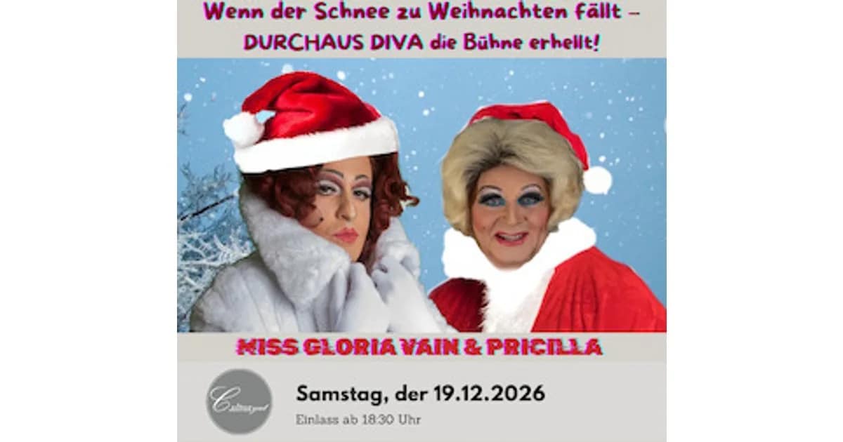 Gloria Vain - "Durchaus Diva" - Travestie der Extraklasse event image
