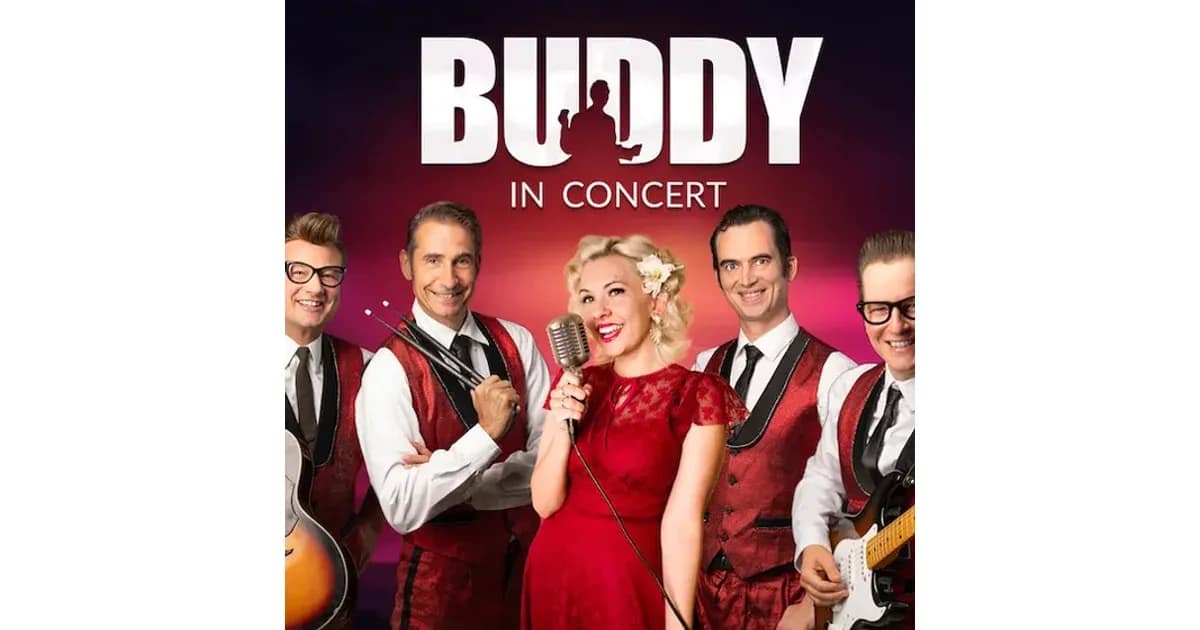 Sonderveranstaltungen - BUDDY in concert - die Rock´n Roll-Show event image
