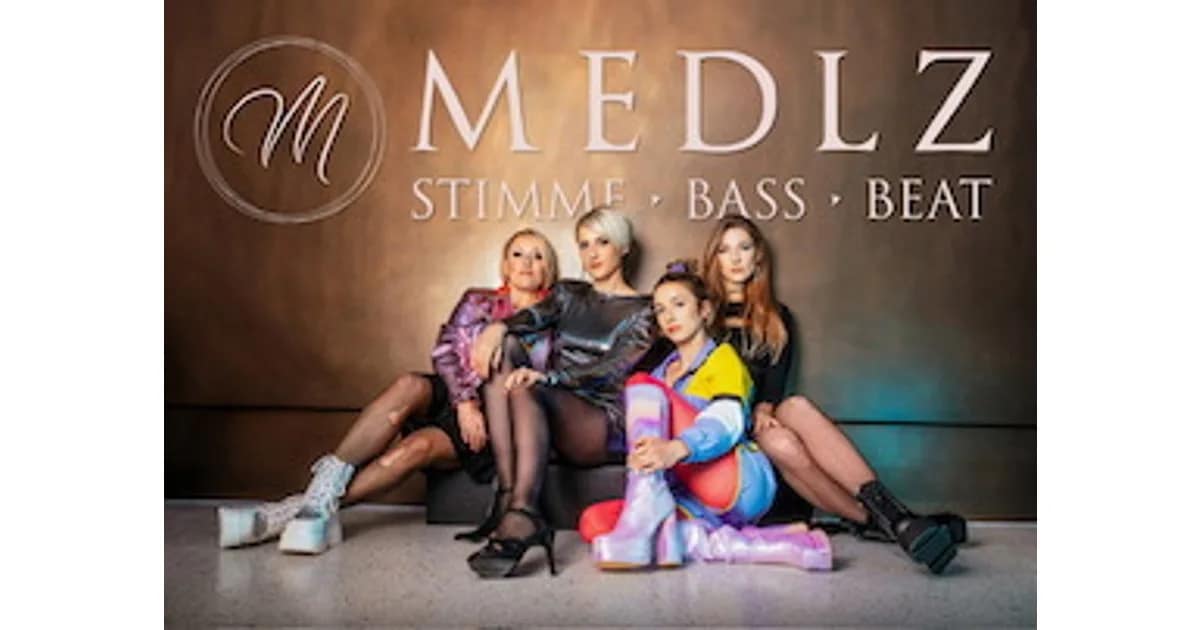 Zum Weltfrauentag: Medlz „Die 90er – a cappella" - Zum Weltfrauentag: Medlz „Die 90er – a cappella" event image