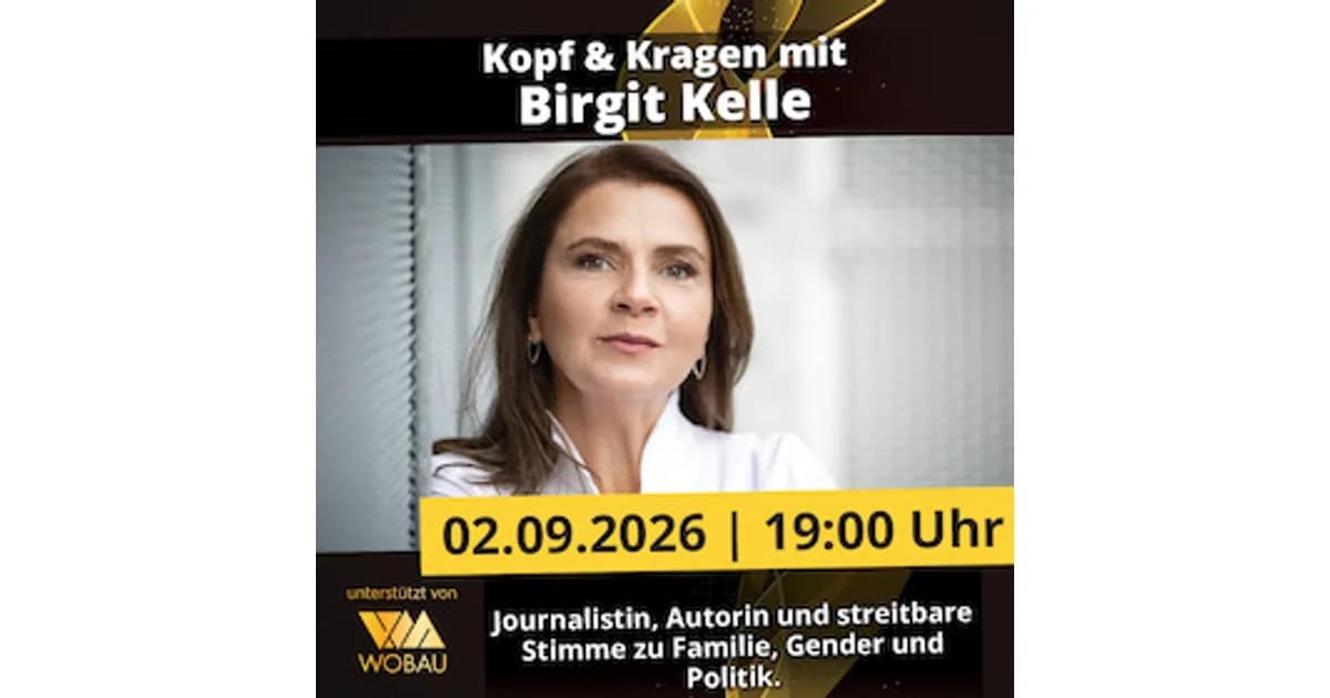 Kopf & Kragen | Magdeburg | machwerk - Kopf & Kragen mit Birgit Kelle event image