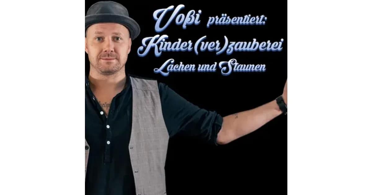 Kinderzauberei - Lachen und Staunen mit Voßi event image