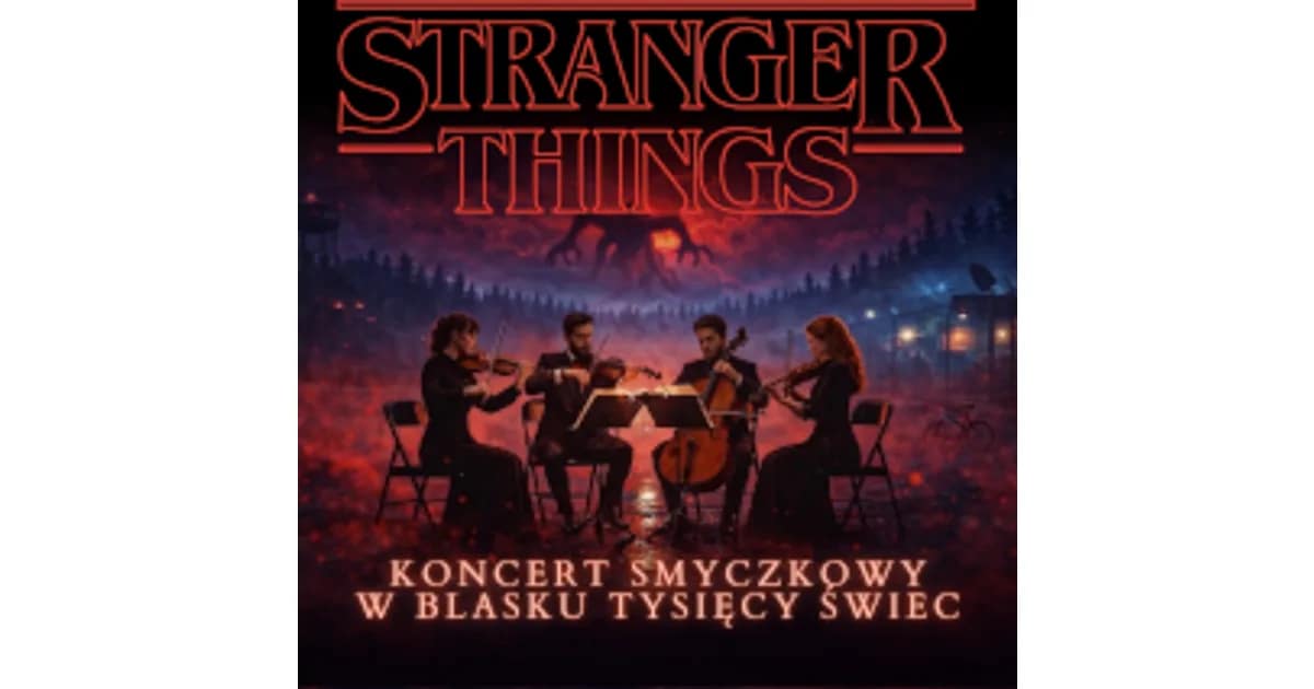 Koncert przy świecach – Muzyka z serialu „Stranger Things