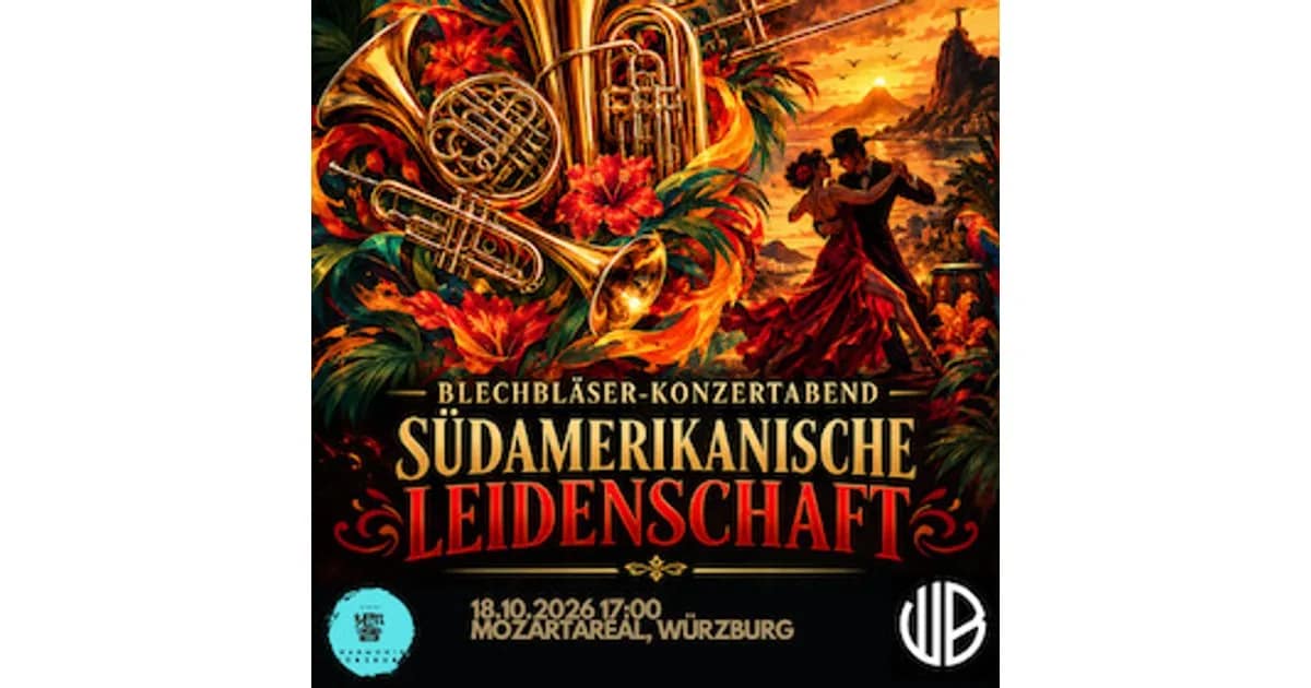 WUEBRASS Das Blechbläserkonzert: Südamerikanische Leidenschaft event image