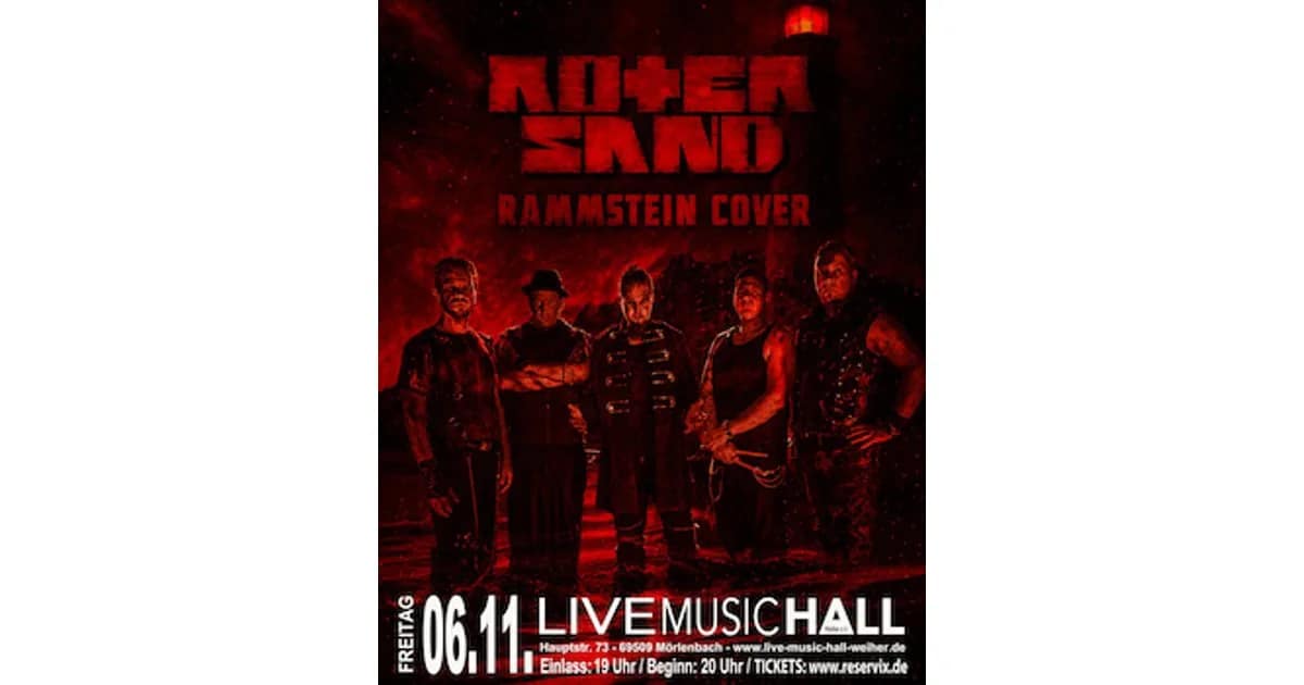 Roter Sand - Rammstein Cover event image