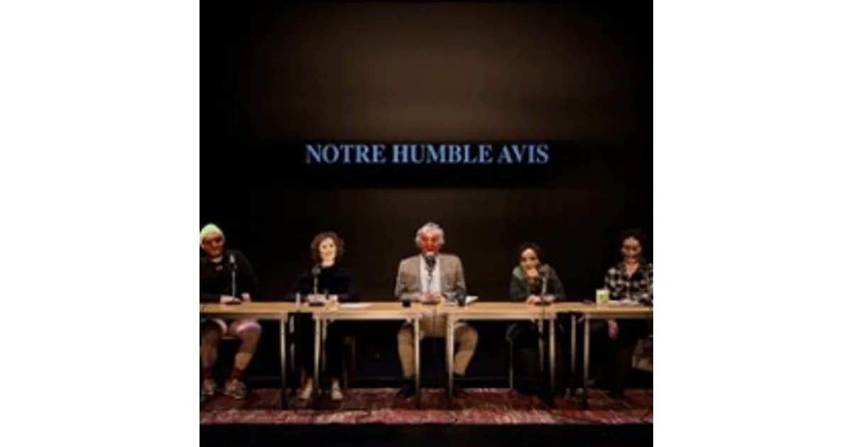 Notre Humble Avis - Athénée event image