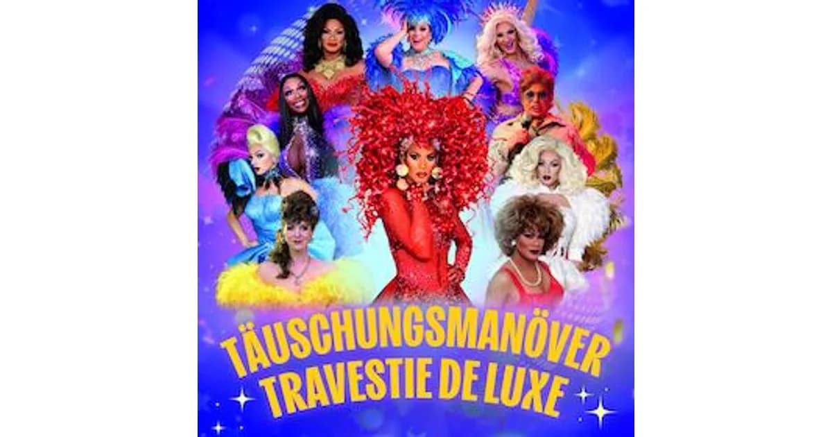 Täuschungsmanöver präsentiert die neue Travestieshow "LET`S PARTY" - Als Highlight zum Internationalen Frauentag inkl. Menstrip event image