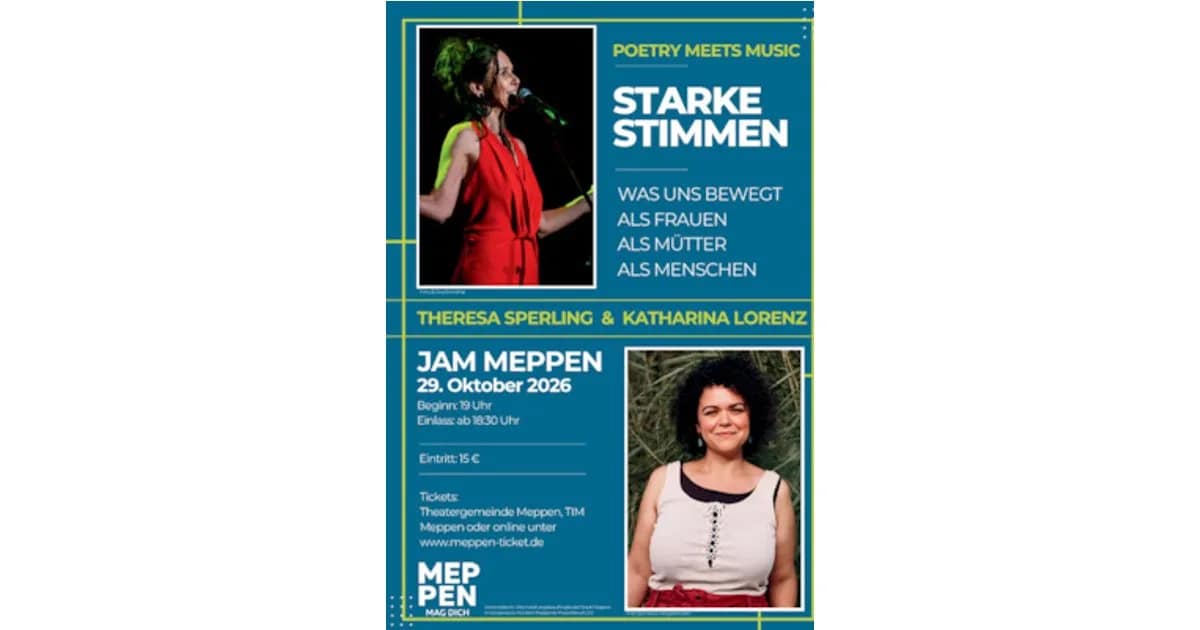 Poetry meets Music - mit Theresa Sperling & Katharina Lorenz event image