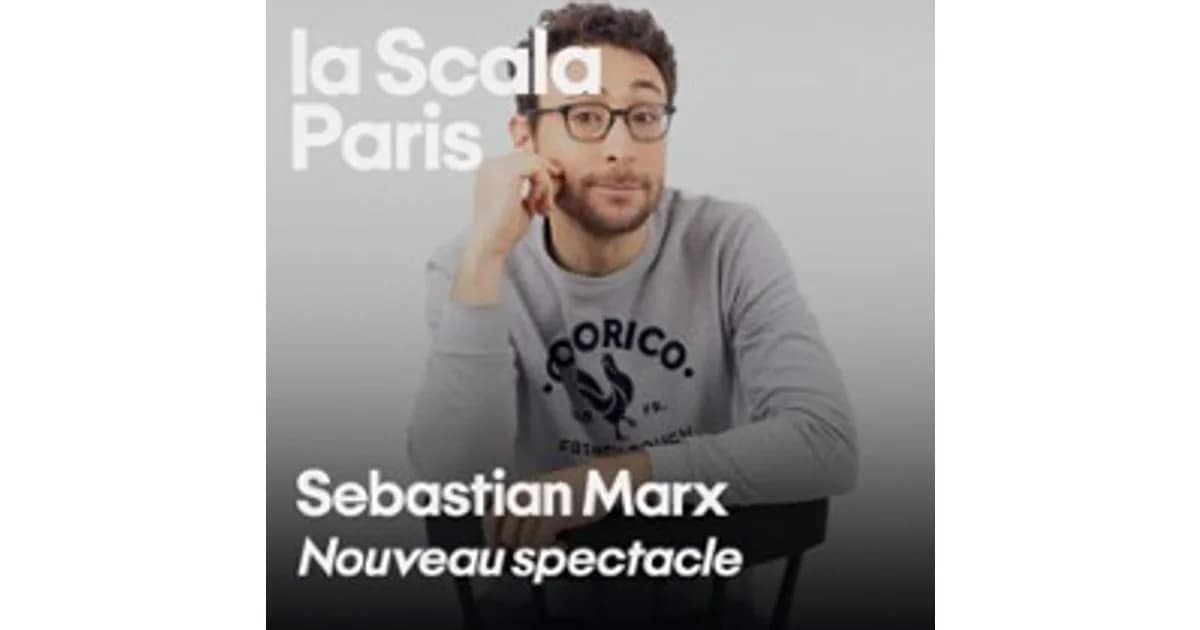 Sebastian Marx - Nouveau spectacle event image
