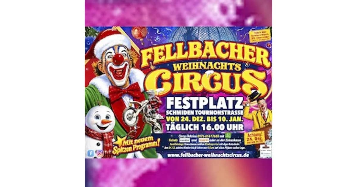 Fellbacher Weihnachtscircus 2026/2027 - Tour 2026/2027 event image