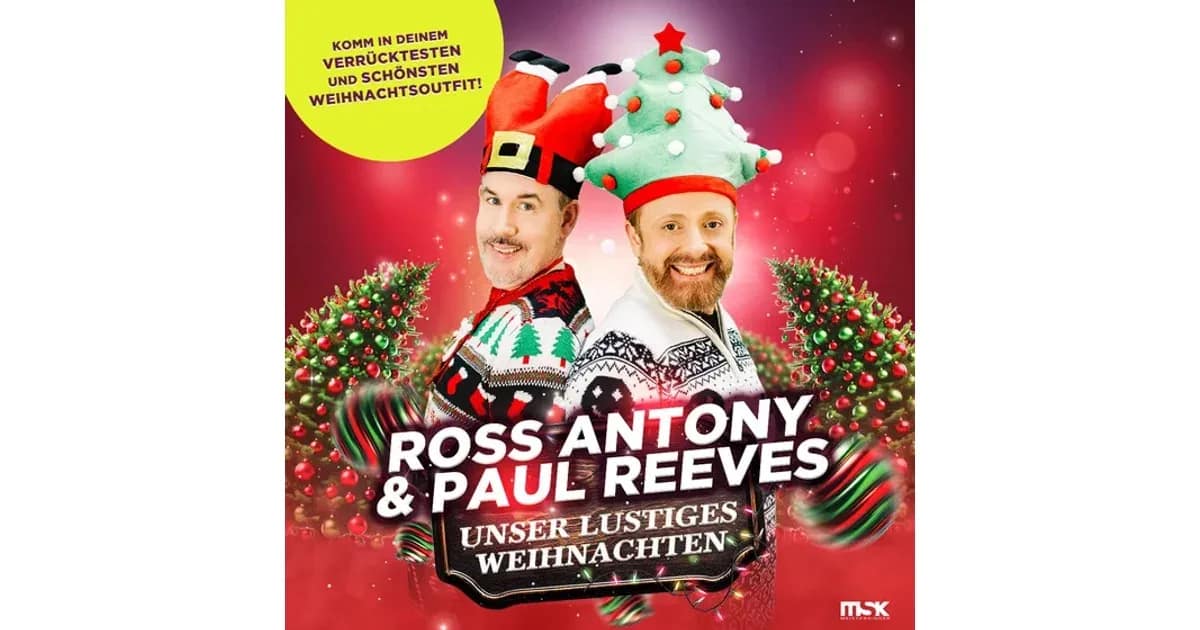 Ross Antony & Paul Reeves - Unser lustiges Weihnachten 2026 event image