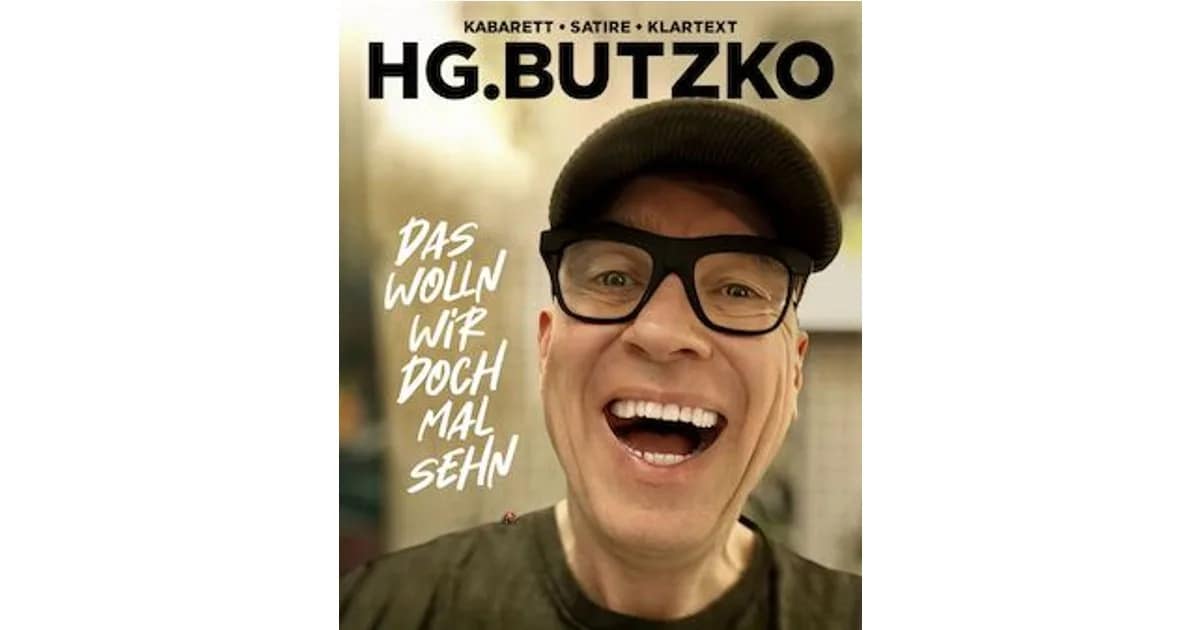 HG. Butzko - Das wolln wir doch mal sehn event image