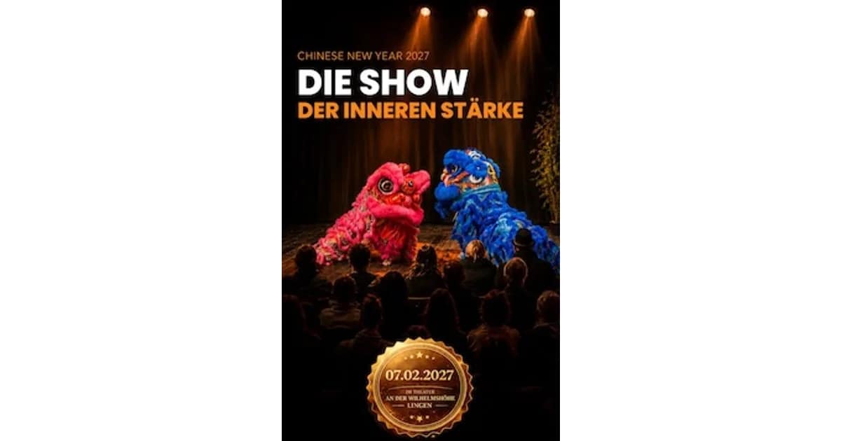 Fremdveranstaltungen 2026/2027 - KUNG FU - Die Show der Inneren Stärke event image