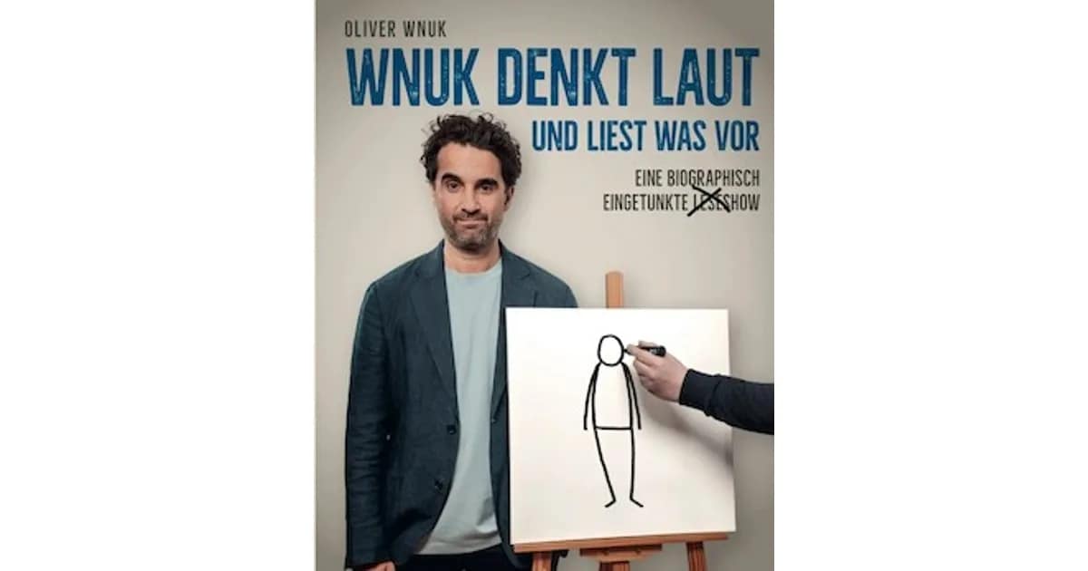 Oliver Wnuk - "Wnuk denkt laut und liest was vor" event image