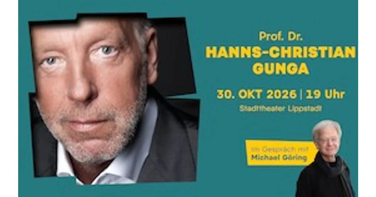 Prof. Dr. Hanns-Christian Gunga - im Gespräch mit Michael Göring event image