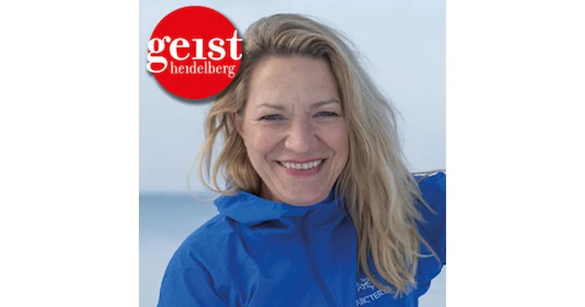 16. International Science Festival – Geist Heidelberg unter dem Motto „Über Grenzen“ - Antje Boetius event image