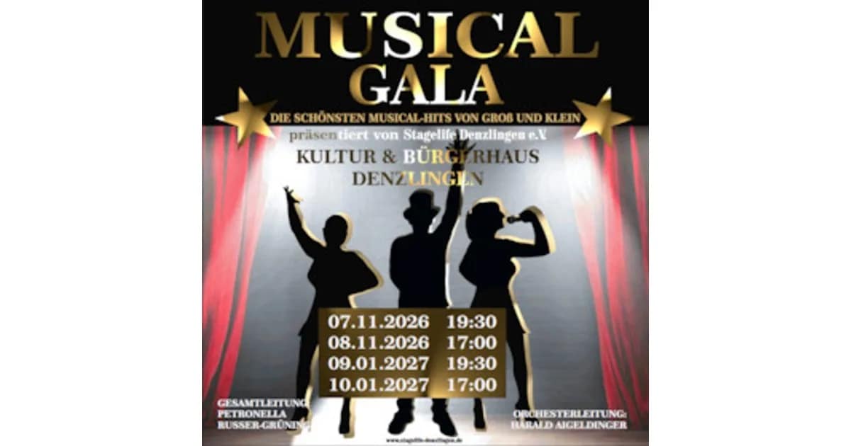 Musicalgala - Die schönsten Musical-Hits von Groß und Klein event image