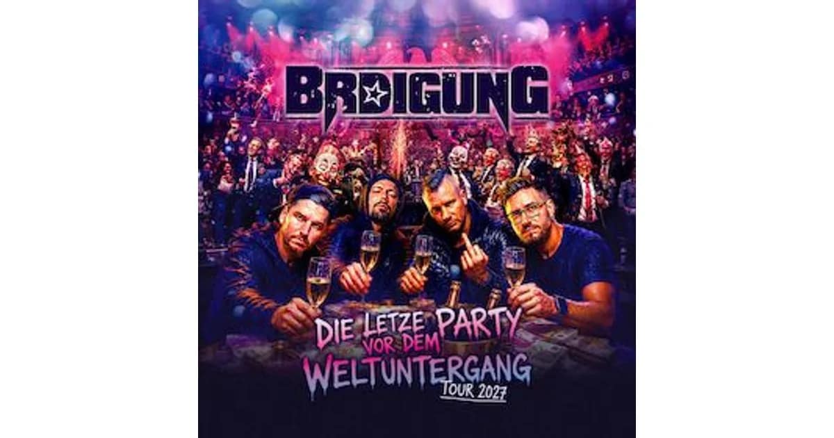 BRDIGUNG - Support: Jean Luc - Letzte Party vor dem Weltuntergang Tour 2027 event image