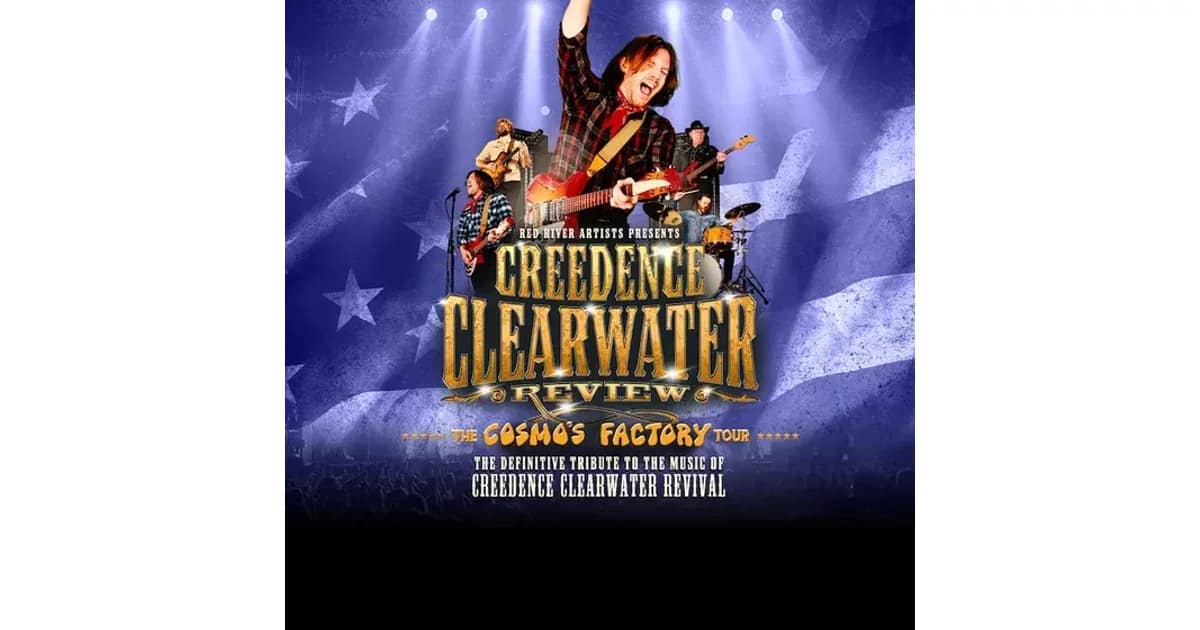 CREEDENCE CLEARWATER REVIEW - Cosmo's Factory Tour event image