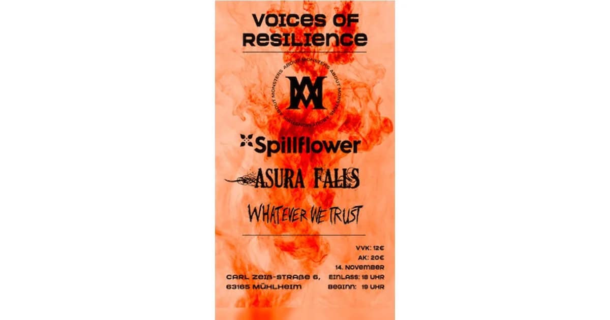 Voices of Resilience - Ein Metalabend für den guten Zweck event image