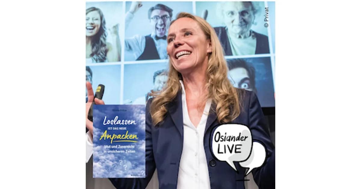 Osiander Reutlingen - Lesung und Gespräch | Nicola Fritze | Loslassen ist das neue Anpacken event image