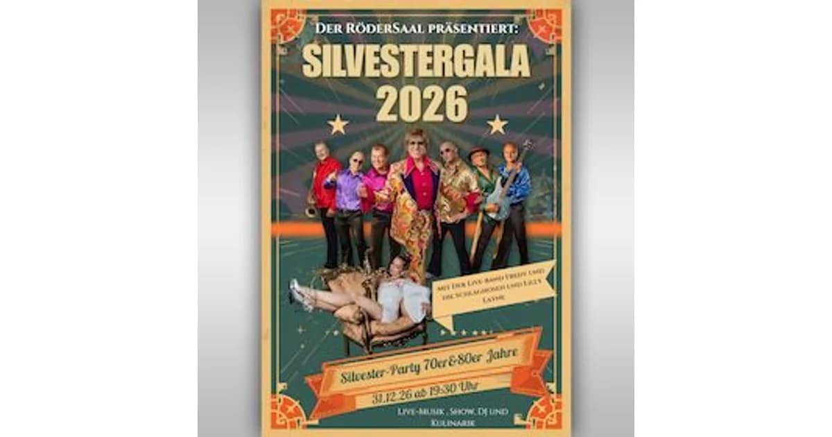 Silvester - Silvestergala 2026 – 70er & 80er Party event image