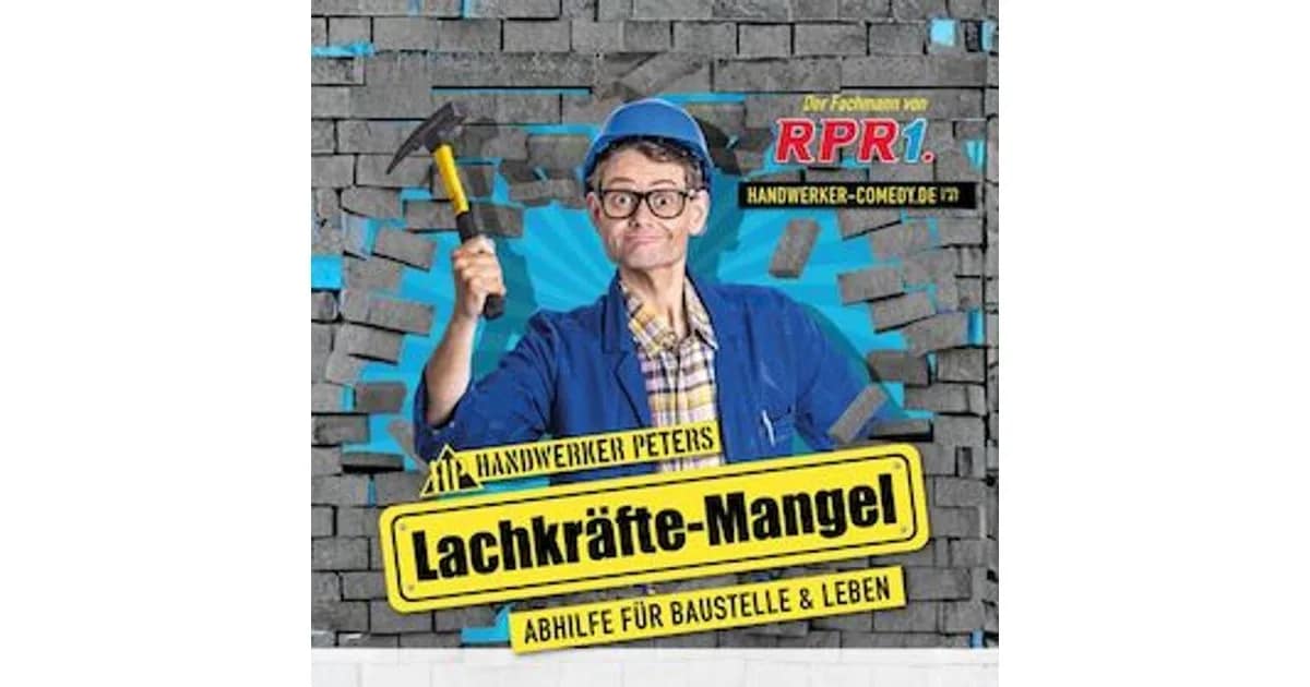 Handwerker Peters - "Lachkräfte-Mangel" event image