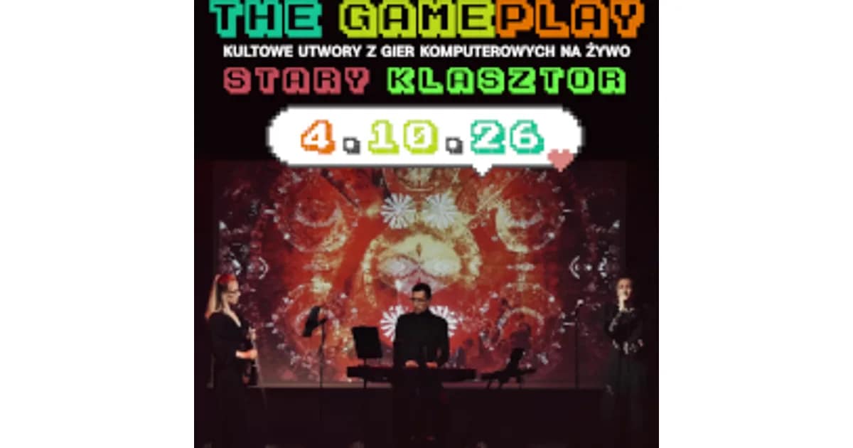 THE GAMEPLAY - kultowe utwory z gier komputerowych na żywo! event image