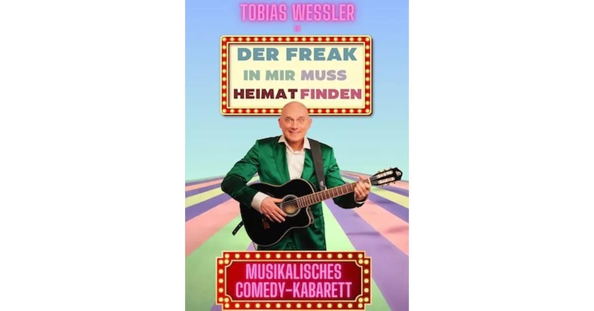 Tobias Wessler - Der Freak in mir muss Heimat finden event image