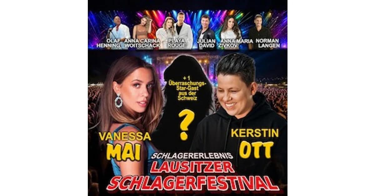 Lausitzer Schlagerfestival - Das größte Schlagerfestival der Region event image