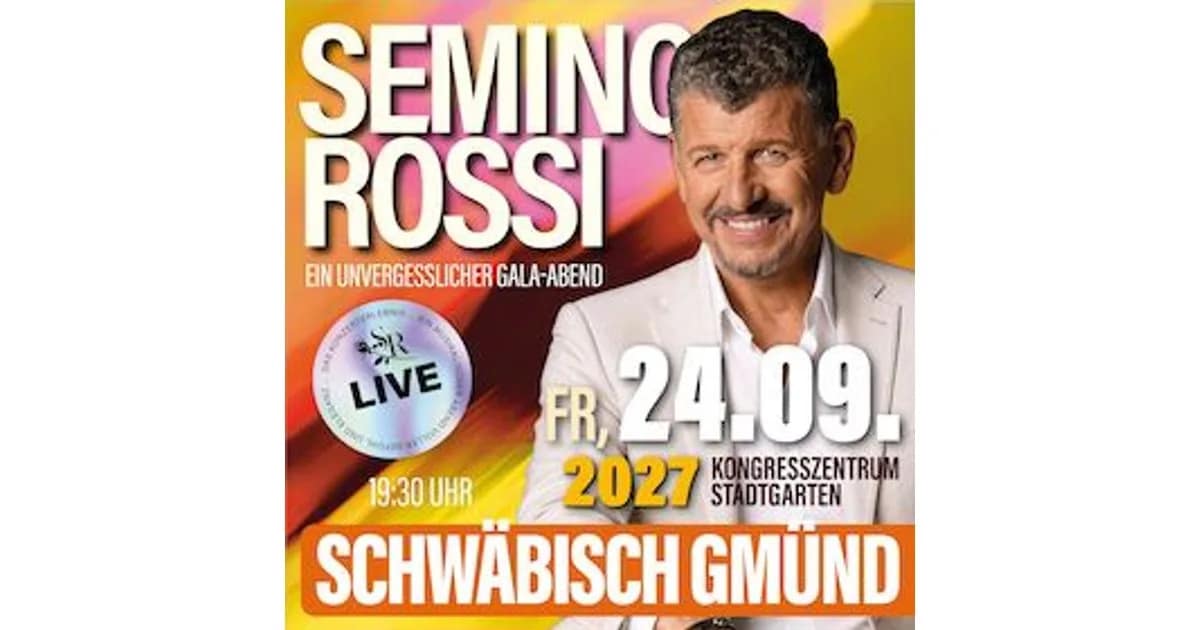 Semino Rossi - Galaabend event image