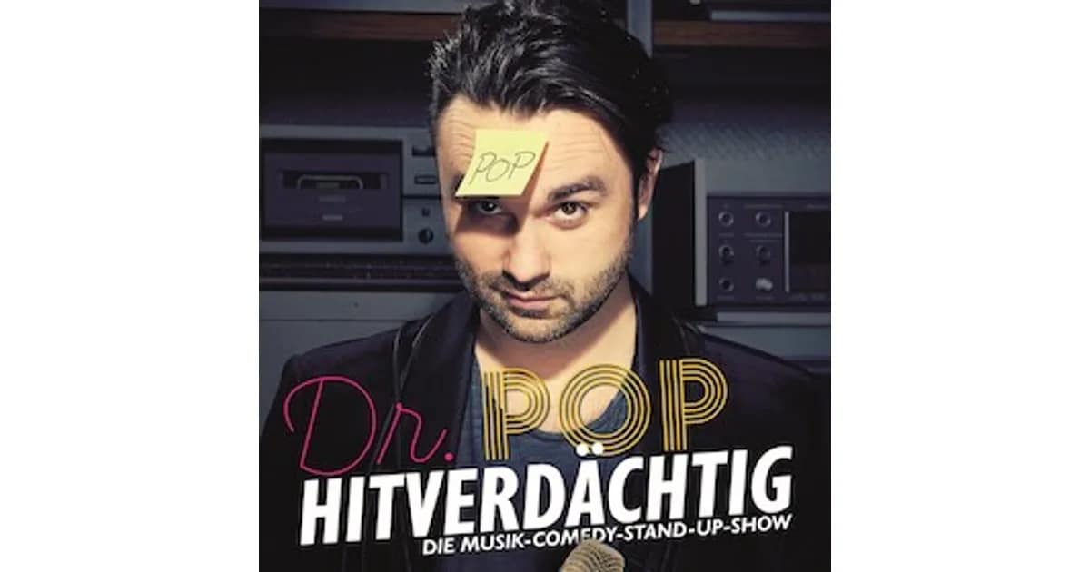 Dr. Pop - Hitverdächtig - Die Musik-Comedy-Stand-Up Show event image