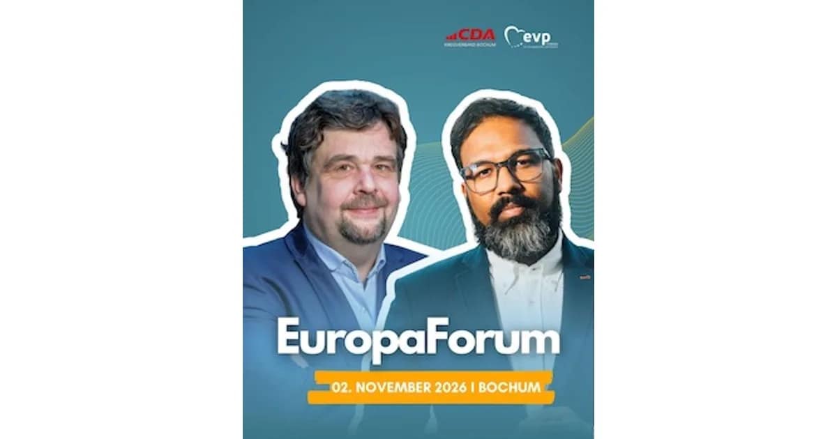 Mayersche Bochum (157105304) - Für den Frieden? Autorenlesung und Gespräch mit Stephan Anpalagan und Dennis Radtke MdEP event image