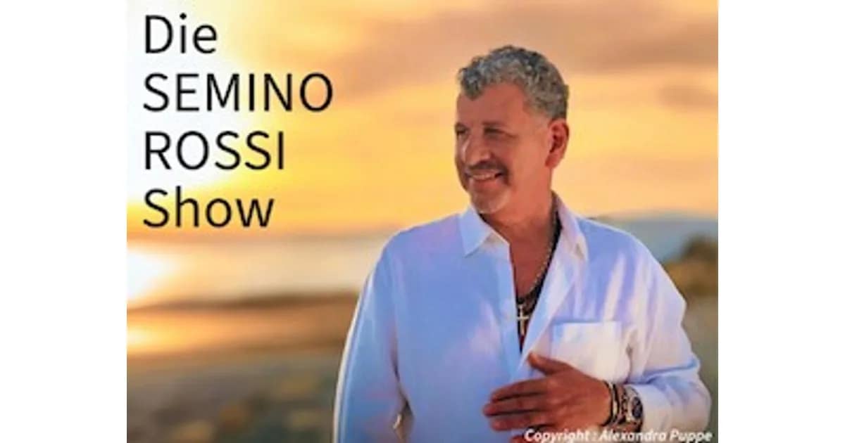 Die Semino Rossi Show - Tour 2027 event image