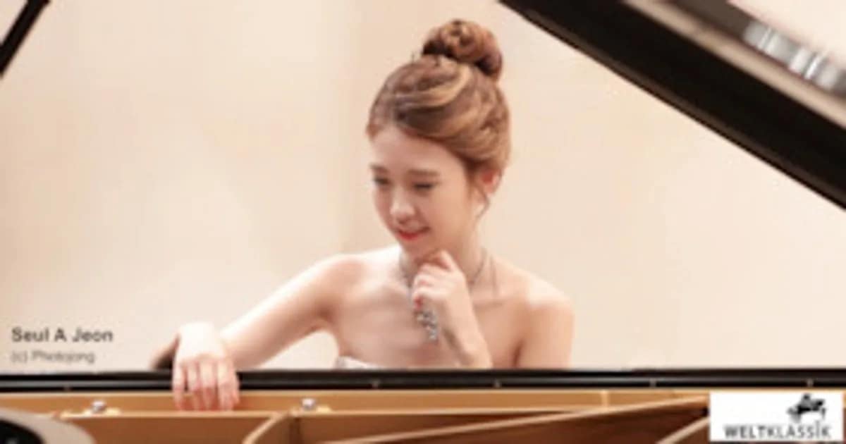 Weltklassik am Klavier - Große Gefühle und Virtuosität - Sarah (Seul A) Jeon lässt Chopins Brillanz erstrahlen event image