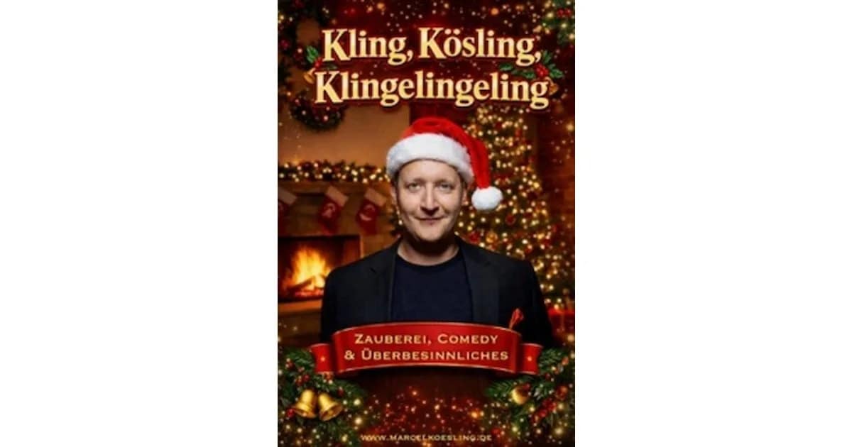 Marcel Kösling - Kling, Kösling, Klingelingeling. Zauberei, Comedy und Überbesinnliches - KölnPremiere event image