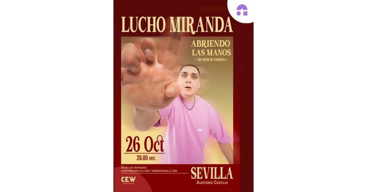 Abriendo Las Manos - Lucho Miranda event image