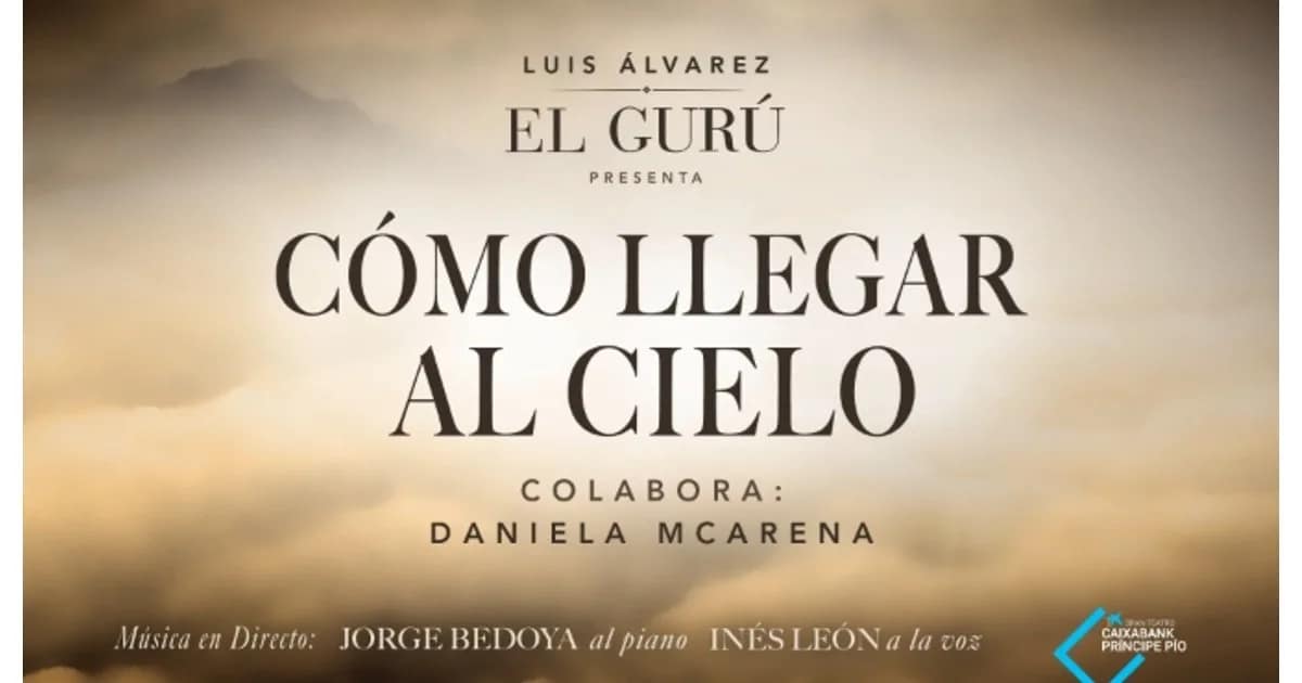 Luis Álvarez - Cómo llegar al Cielo event image