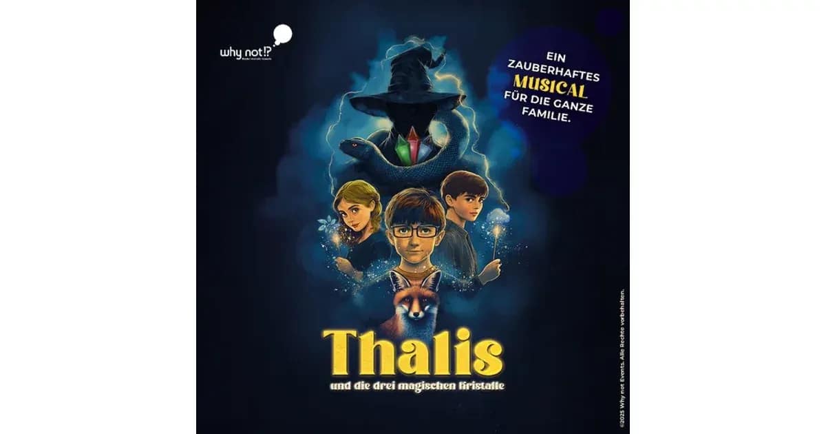 Thalis und die drei magischen Kristalle - Ein zauberhaftes Musical für die ganze Familie event image