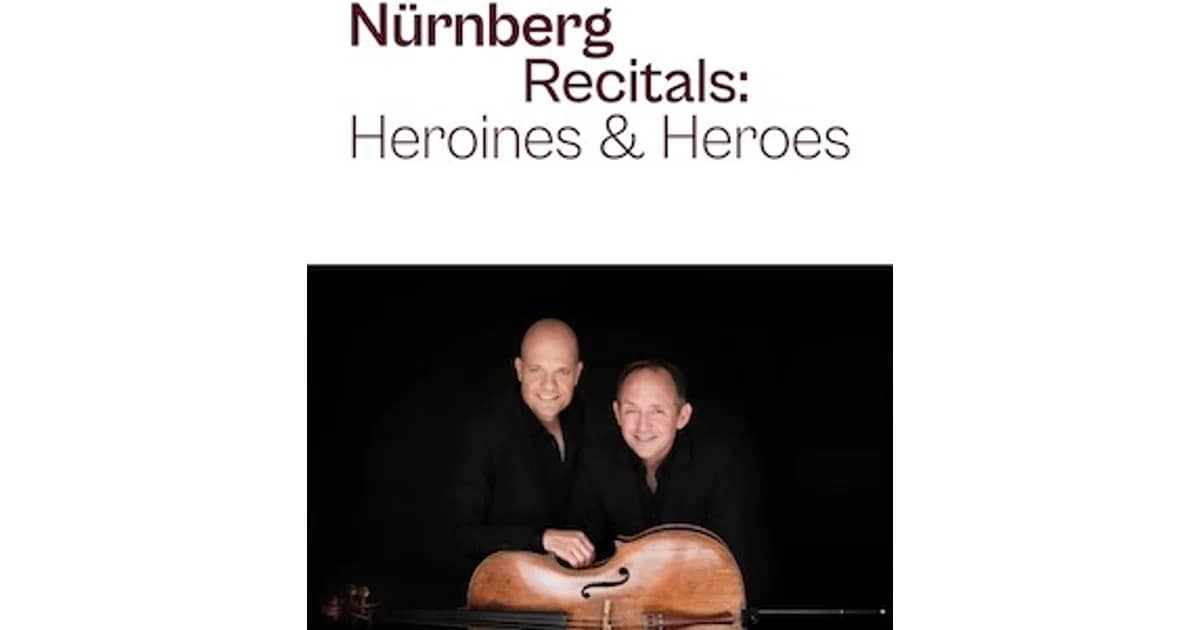 NÜRNBERG RECITALS 2027 - Virtuos am Klavier: Heroines & Heroes - Eckart Runge, Cello & Jacques Ammon, Klavier: "Opium - Licht und Schatten der Zwanziger Jahre" event image