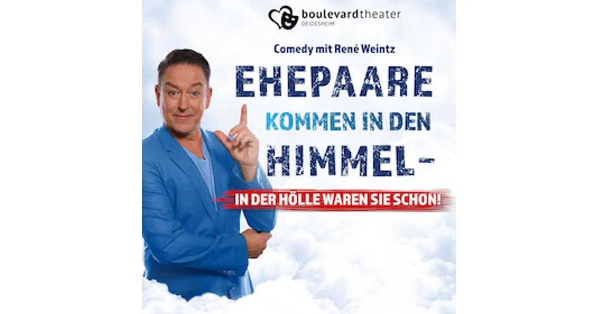 Ehepaare kommen in den Himmel - in der Hölle waren sie schon! - Ehepaare kommen in den Himmel - in der Hölle waren sie schon! event image