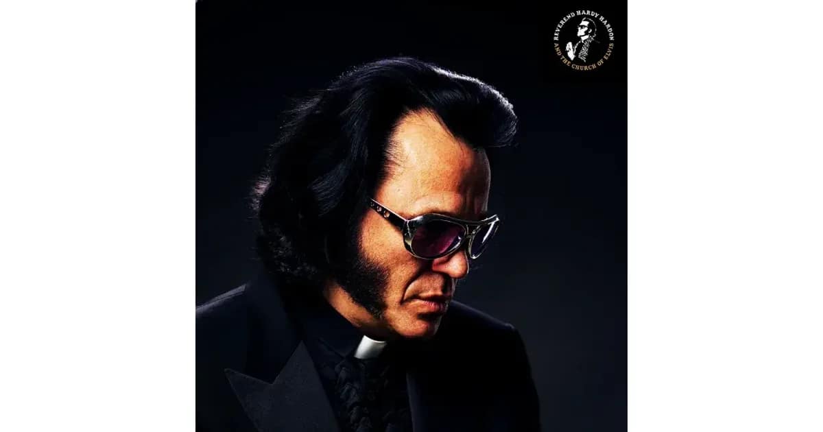 Reverend Hardy Hardon and the Church of Elvis - The Kong of Rock´n Roll Tour - Mission to Leer event image