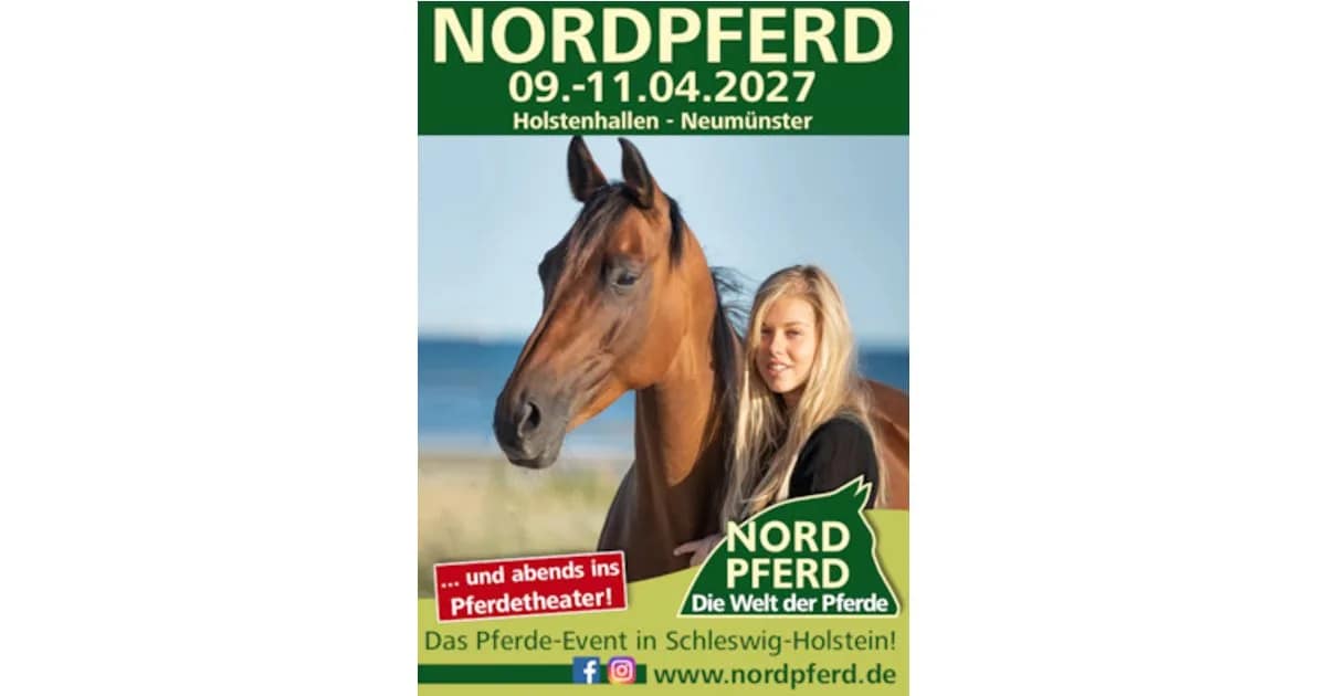 NORDPFERD – Die Welt der Pferde erwartet Sie! event image