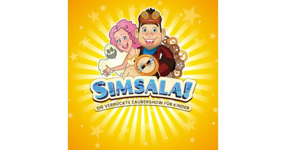 Simsala! - Die verrückte Zaubershow für Familien event image