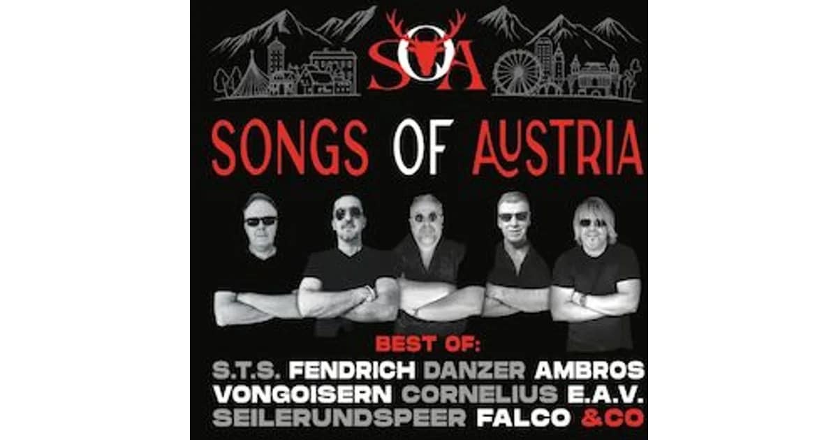 Songs of Austria - Eine Hommage an Fendrich, Ambros, S.T.S, E.A.V., Falco & Co event image
