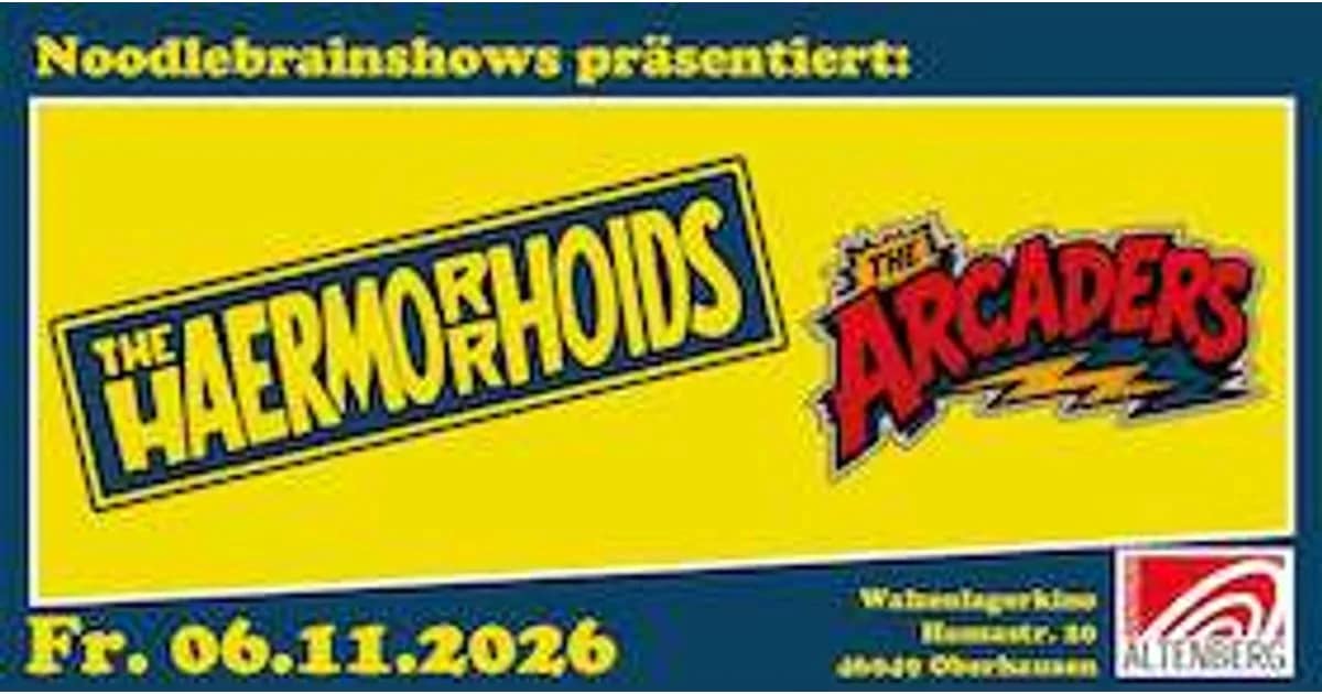 The Haermorrhoids - support: The Arcaders event image