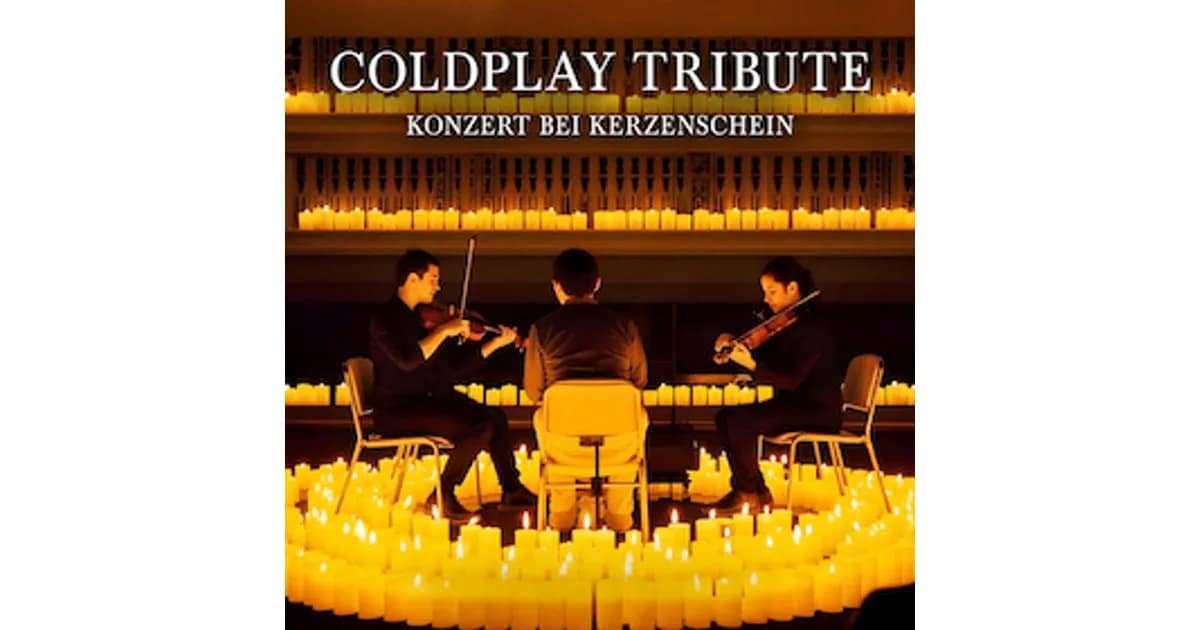 Coldplay Musik bei Kerzenschein - Coldplay Musik bei Kerzenschein event image