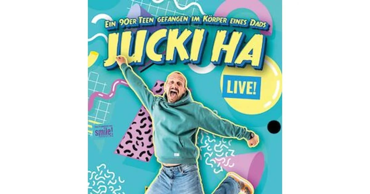 Jucki Ha - Ein 90er-Teen gefangen im Körper eines Dads event image
