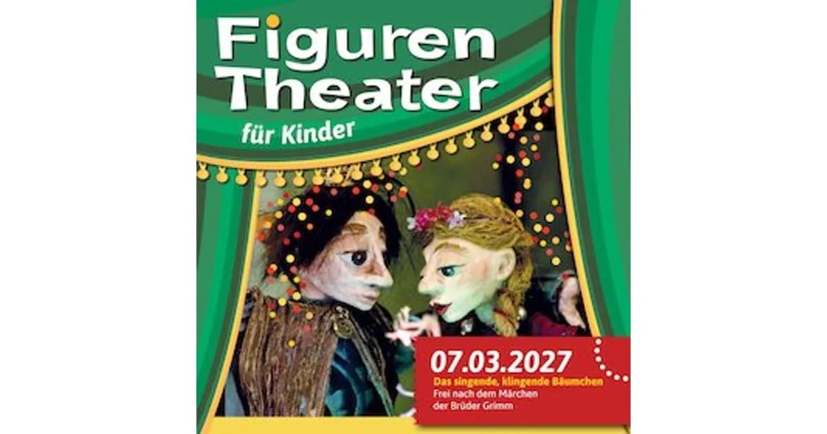 Figurentheater in der CD-Kaserne: Das singende klingende Bäumchen - Gespielt von der Theatermanufaktur Dresden event image