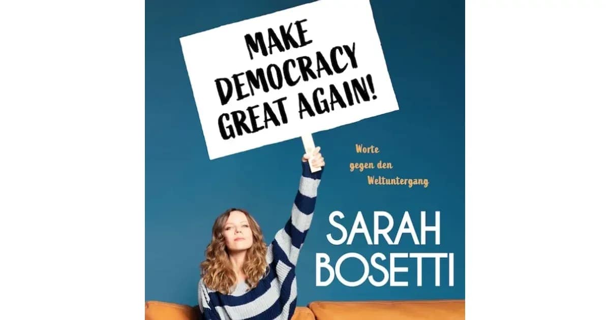 Sarah Bosetti - Make Democracy Great Again! - Worte gegen den Weltuntergang event image
